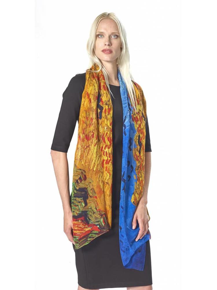 Wheatfield with Crows Scarf