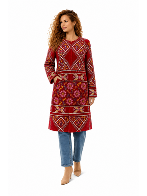 Egyptian coat Gold Red