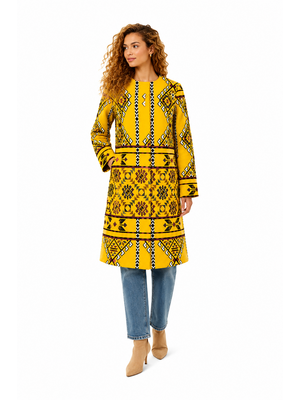 Egyptian coat yellow size 36