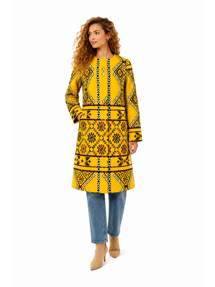 Egyptian coat Gold Red yellow