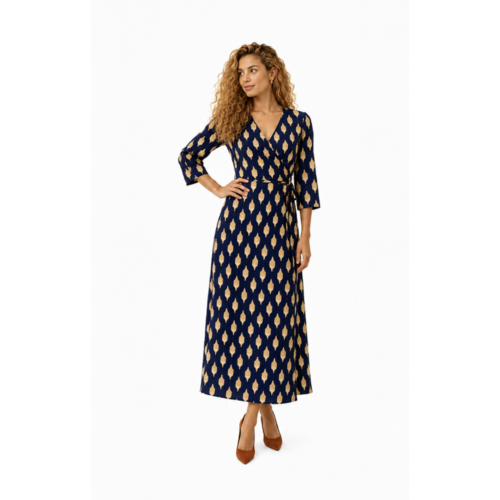 Buddha Wrapp Dress Black
