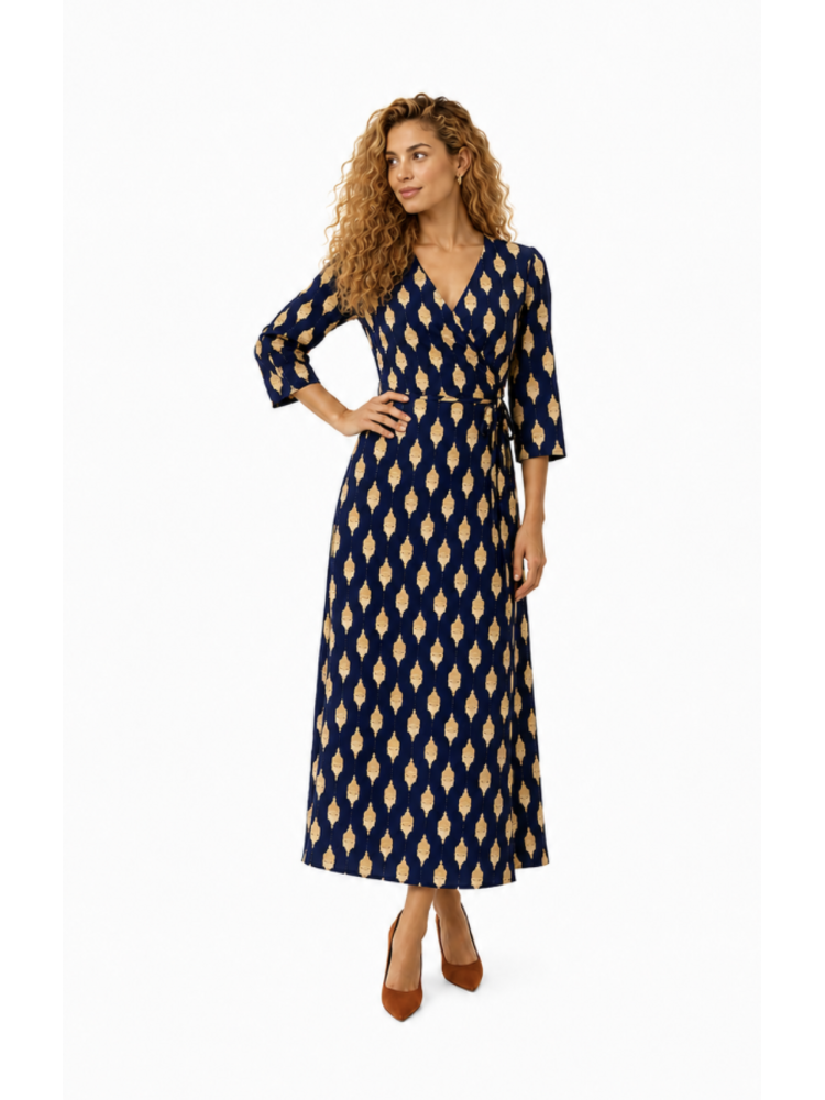 Buddha Wrapp Dress Black (multiple sizes)