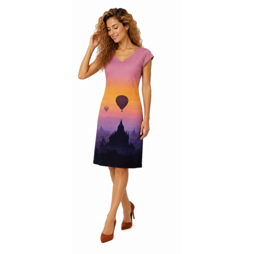 Bagan Sunset Dress