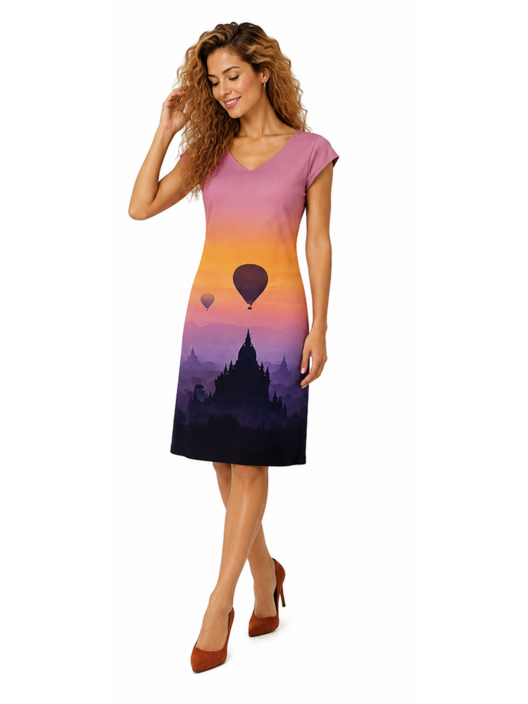 Bagan Sunset Dress size 36