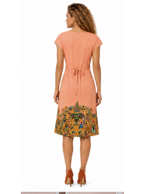 Temple Dress Pink (multiple sizes)