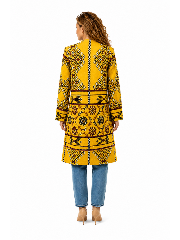 Egyptian coat Gold Red yellow size 36
