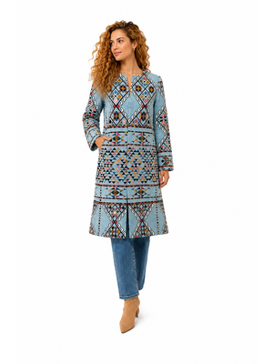 Egyptian coat Turquoise size 36