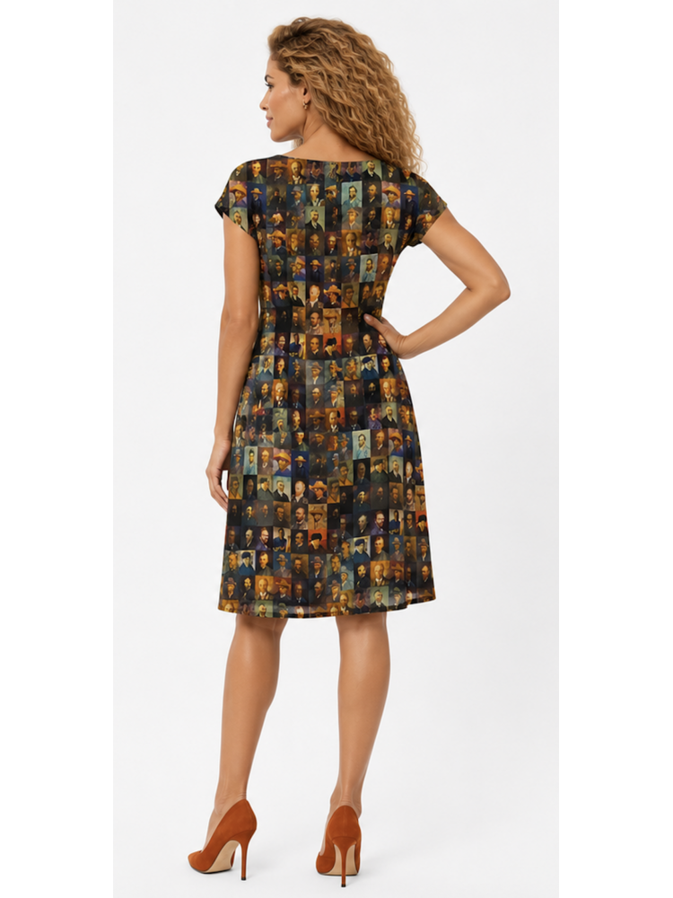 van Gogh Portraits Dress size 34
