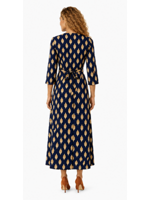 Buddha Wrapp Dress Black (multiple sizes)