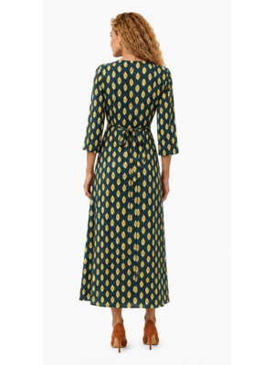 buddha Wrapp Dress Green (multiple sizes)
