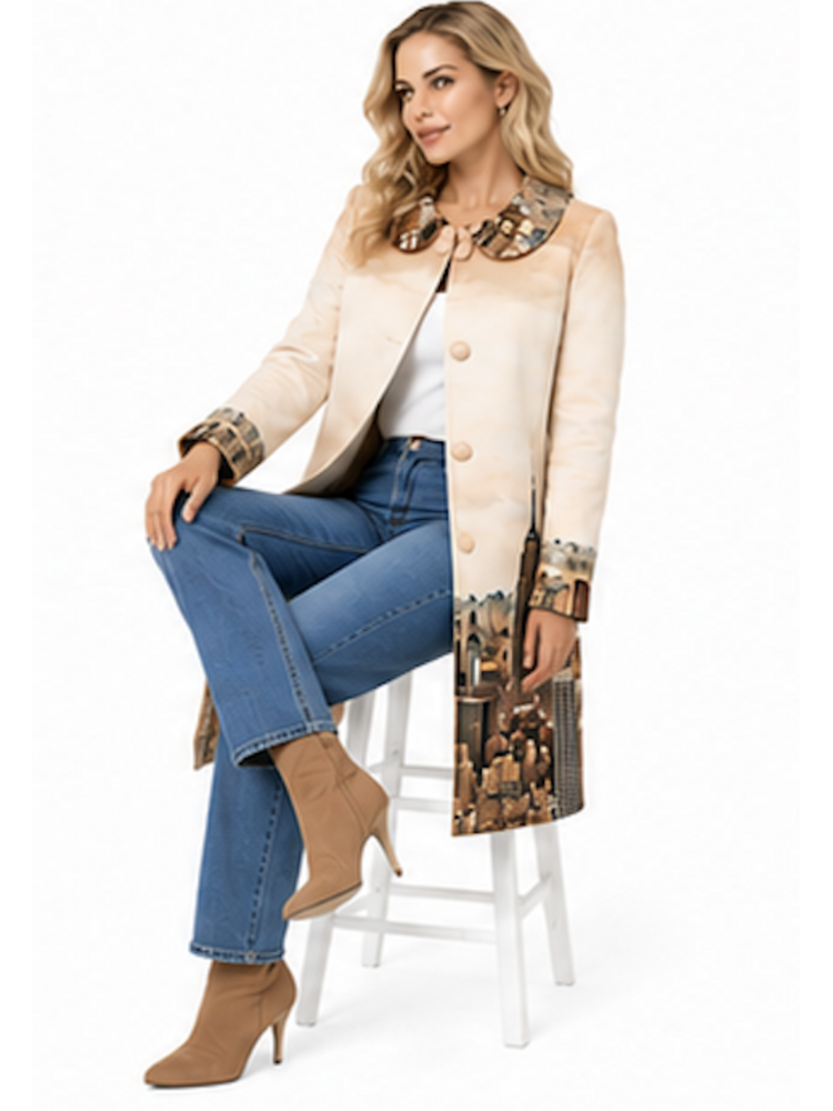 New York by Day Coat (multiple sizes)
