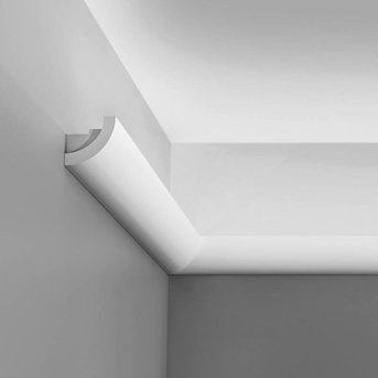 Kroonlijst voor Indirect Verlichting C362 CURVE Orac Decor Luxxus
