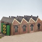 Wills Wills Craftsman Series Kit CK12 Two road engine shed (Gauge H0/00)