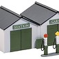 Wills Wills Scenic Series SS12 station garage with pumps (Gauge H0/00)