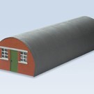 Ratio Ratio Trackside Series 558 Nissenhut (schaal H0/00)