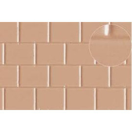 Slater's Plastikard SL413 Selbstbauplatte Pflasterung in graubrauner Farbe. Maßstab H0/OO/N  aus Kunststoff