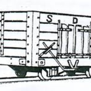 Dundas Models (formerly Parkside Dundas) Parkside Dundas DM07 "Snailbeach District Railways Coal Wagon" (Spur OO9/HOe)