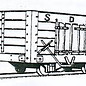 Dundas Models (formerly Parkside Dundas) Parkside Dundas DM07 "Snailbeach District Railways Coal Wagon" (schaal OO9/HOe)