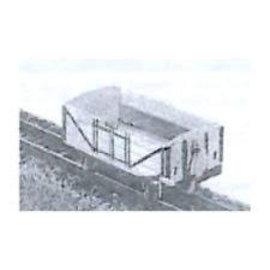 Dundas Models (formerly Parkside Dundas) Parkside Dundas DM15 "Lynton & Barnstaple 4 Wheel Open Wagon (Side-Hung-Doors)" (schaal OO9/HOe)