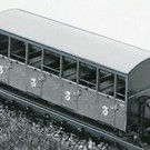 Dundas Models (formerly Parkside Dundas) Parkside Dundas DM22 "Festiniog Railway Semi-Open Bogie Coaches No. : 37 & 38" (Spur OO9/HOe)