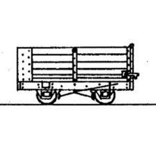 Dundas Models (formerly Parkside Dundas) Parkside Dundas DM36 "4 Wheel End Door Open Wagon (Based on Vale of Reidol Wagon)" (gauge OO9/HOe)