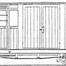 Dundas Models (formerly Parkside Dundas) Parkside Dundas DM59 "Festiniog Railway Bogie Luggage, Brake 3rd Class Coach no. 10" (gauge OO9/HOe)