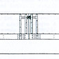 Dundas Models (formerly Parkside Dundas) Parkside Dundas DM65 "Hudson Steel Dropside Bogie Open Wagon" (schaal OO9/HOe)