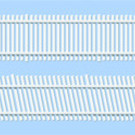 Ratio Ratio Accessories 243 GWR Bahnhof Zaun (Spur N)