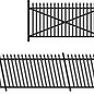 Ratio Ratio Accessories 246 Spear Fencing Ramps and Gates (Gauge N)