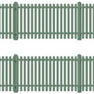 Ratio Ratio Lineside 431 Station hekwerk groen (schaal H0/00)