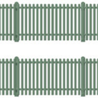 Ratio Ratio Lineside 431 Station Fencing Green (Gauge H0/00)