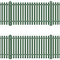 Ratio Ratio Lineside 431 Station hekwerk groen (schaal H0/00)