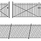 Ratio Ratio Lineside 435 Eisenzaun und Tore (Spur H0/00)