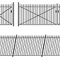 Ratio Ratio Lineside 435 Spear Fencing Ramps and Gates (Gauge H0/00)
