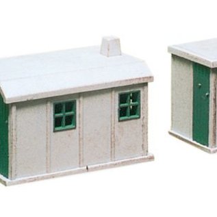 Ratio Ratio Accessories 238 Concrete Huts (Gauge N)