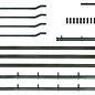 Ratio Ratio Lineside 538 Rinnen und Fallrohren (Spur H0/00)