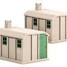Ratio Ratio Lineside 518 Concrete Huts (Gauge H0/00)