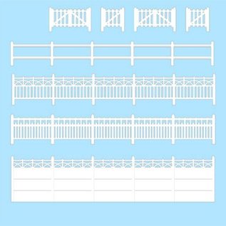 Wills Wills Scenic Series SS43 Concrete Fencing (Gauge H0/00)