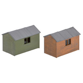 Wills Wills Scenic Series SS58 Wooden Garden Sheds (Gauge H0/00)