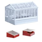 Wills Wills Scenic Series SS20 broeikas + onverwarmde kasjes (schaal H0/00)