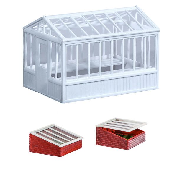 Wills Scenic Series SS20 Greenhouse + Cold Frames (Gauge H0/00)
