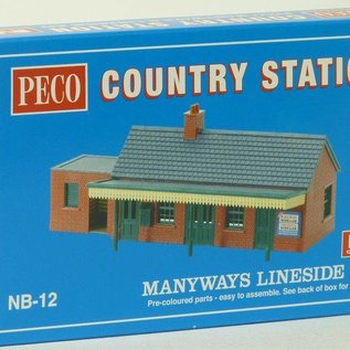 Peco Peco NB-12 Ländlicher Bahnhof (schaal N)