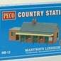 Peco Peco NB-12 Country Station Building Brick (Gauge N)