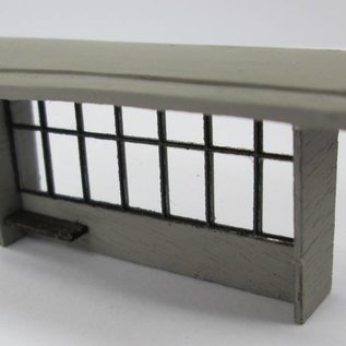 Brikho Dutch Busstop, H0, Lasercut