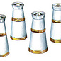 Peco Peco LK-751 Milk Churns Cast White Metal (Gauge 0)