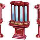 Peco Peco LK-754 snoepautomaten witmetaal (schaal 0)