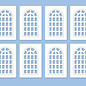 Ratio Ratio Lineside 523 Industrial Windows (Gauge H0/00)