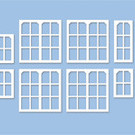 Ratio Ratio Lineside 539 "Midland" Signal Box Window Moldings (Gauge H0/00)