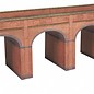 Metcalfe Metcalfe PN140 Railway bridge in red brick (N-Gauge)