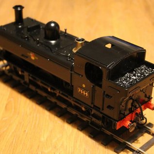 Dapol Dapol 7S-025-002 Stoomlok Class 74XX Pannier BR Black Late Crest (schaal 0)